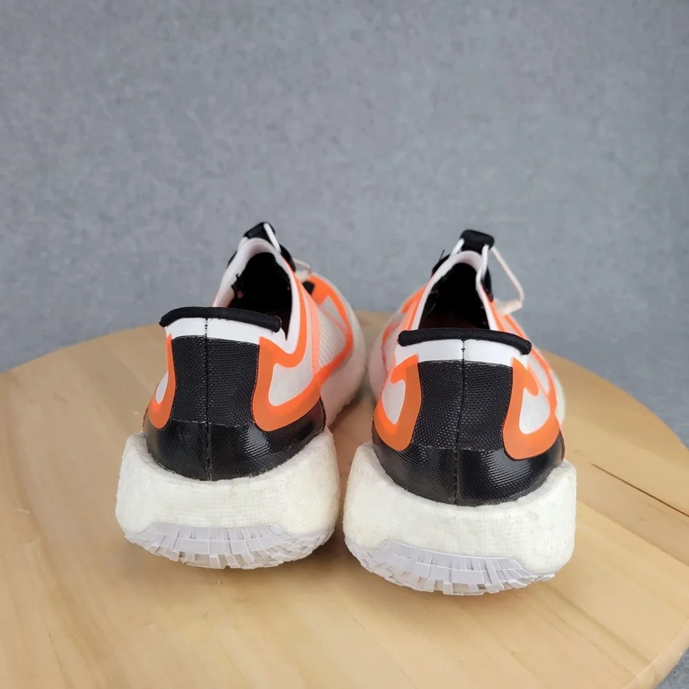 Adidas Stella McCartney Pulseboost HD Women 6 White Orange EF2150 Running Shoes